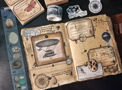 Saturday, September 13, 2025 - Wander & Remember: A Vintage Travel Journal Workshop