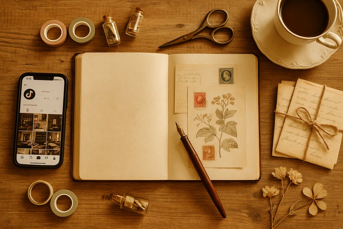 Why Gen Z Loves Vintage Aesthetic Crafting: The 2025 Nostalgia Trend