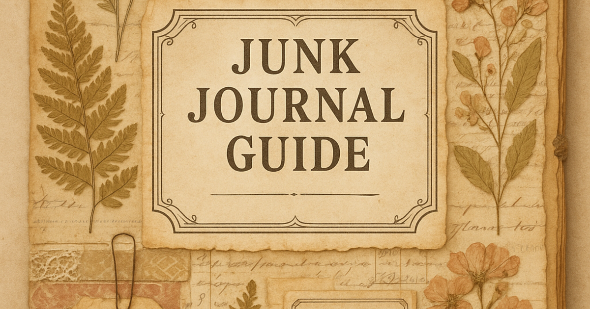 Ultimate Guide to Junk Journal Supplies for Beginners (2025)