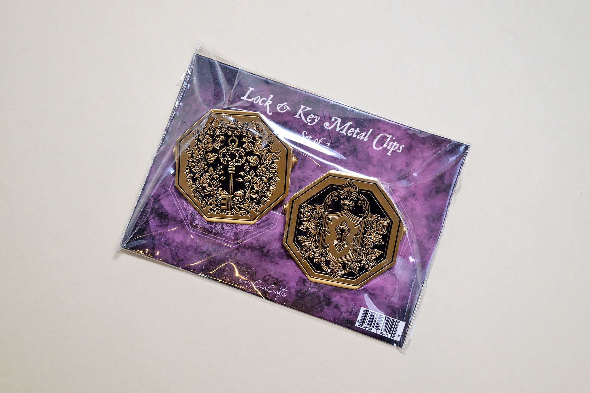 Lock & Key Clips