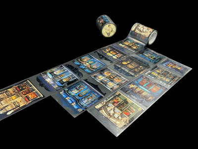 Victorian Storefronts Transparent Tape