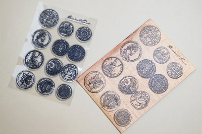 Ancient Coins Clear Stamp