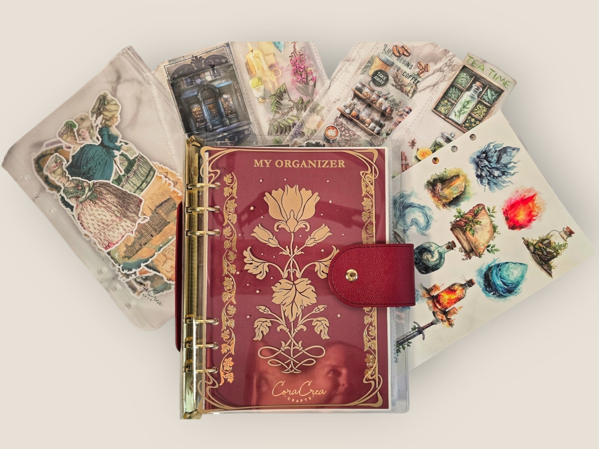 Flower Organizer Binder