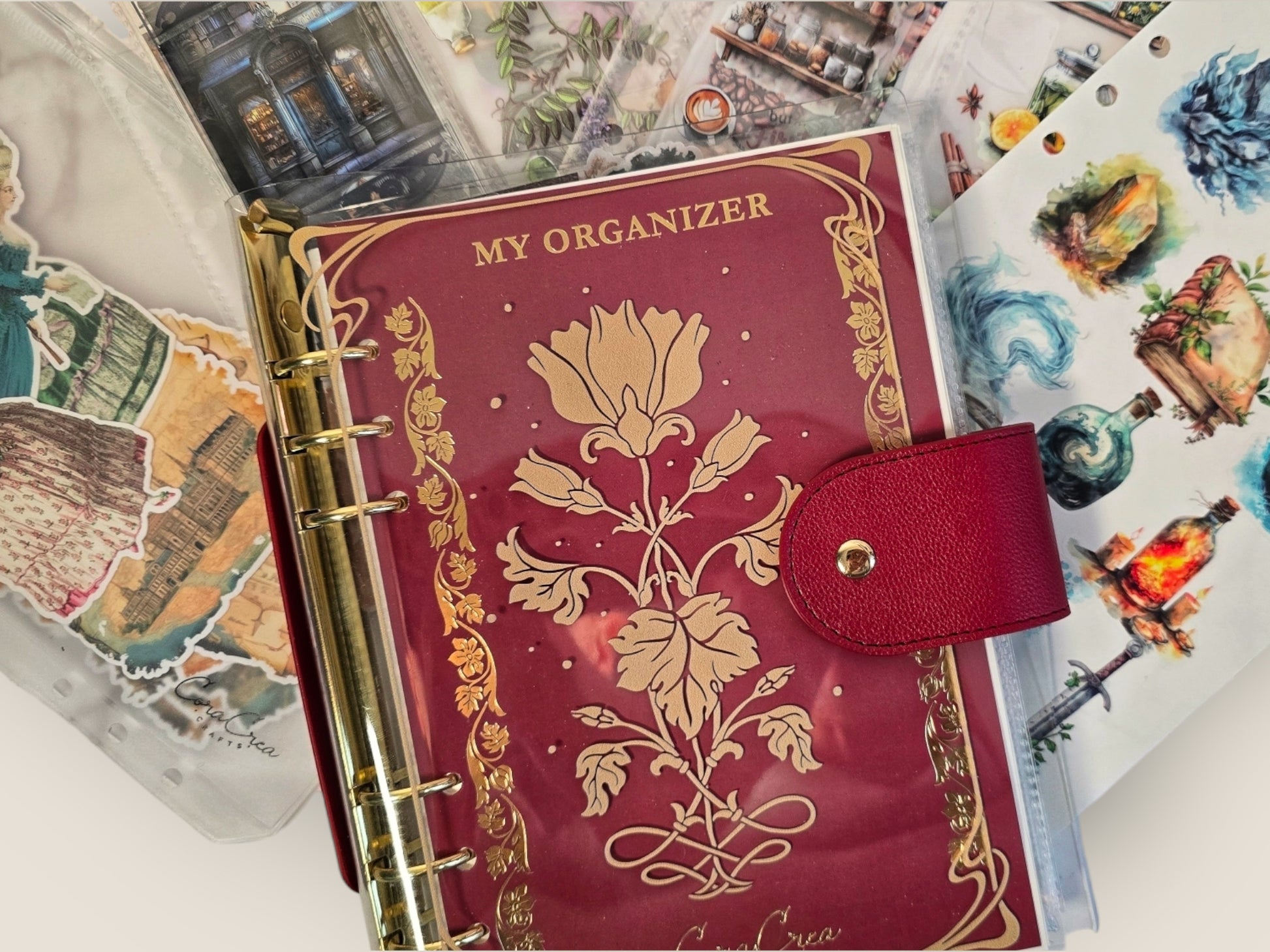 Flower Organizer Binder