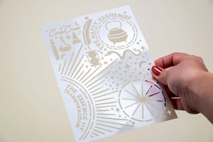 Alchemy Stencil