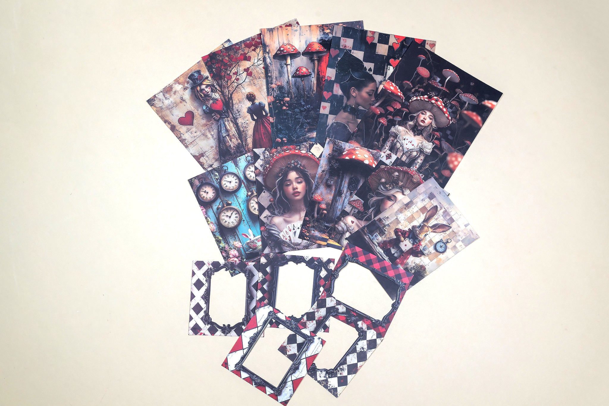 Alice's Shadowland Paper Set