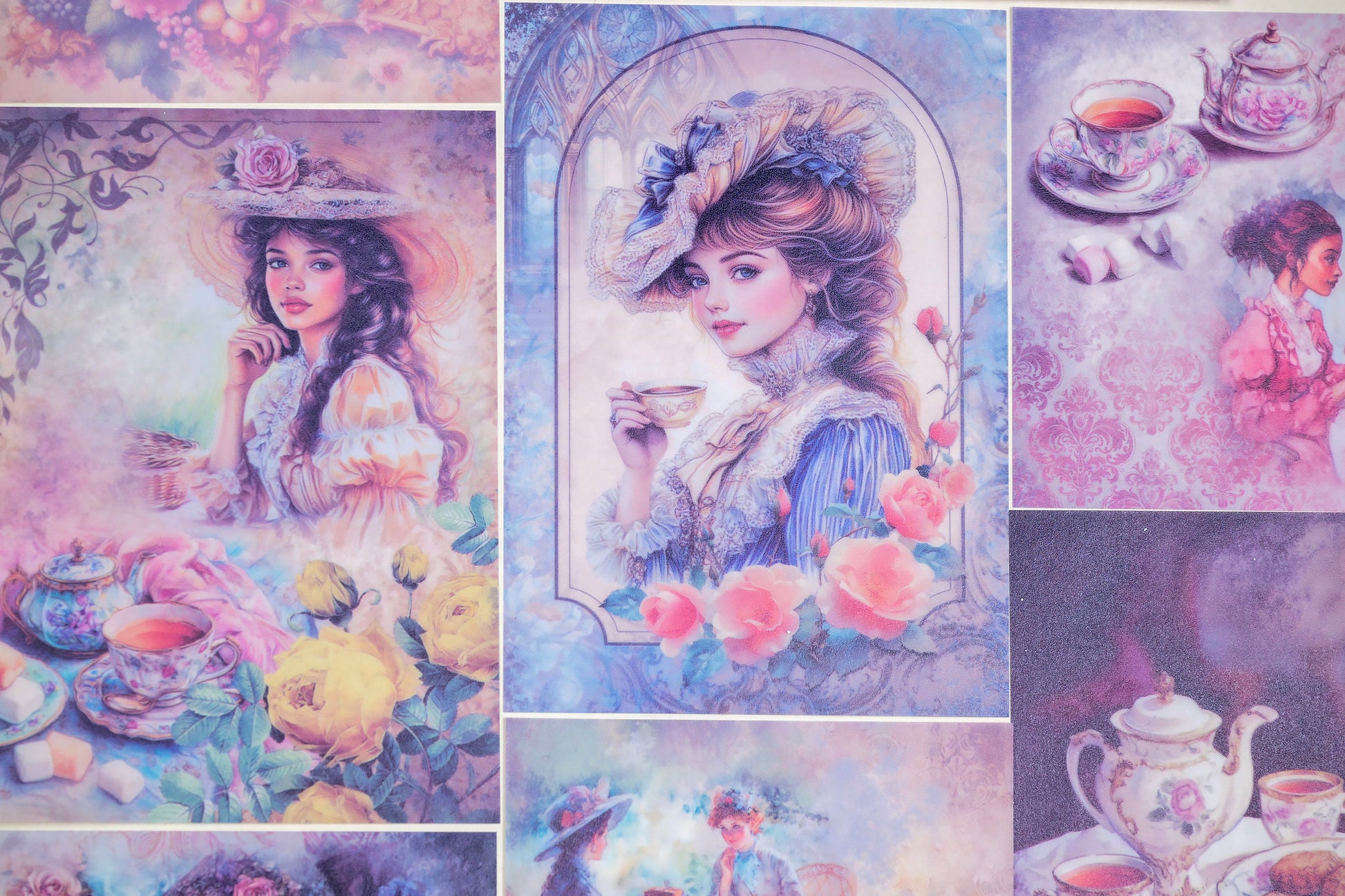 English Tea Party Vellum Set