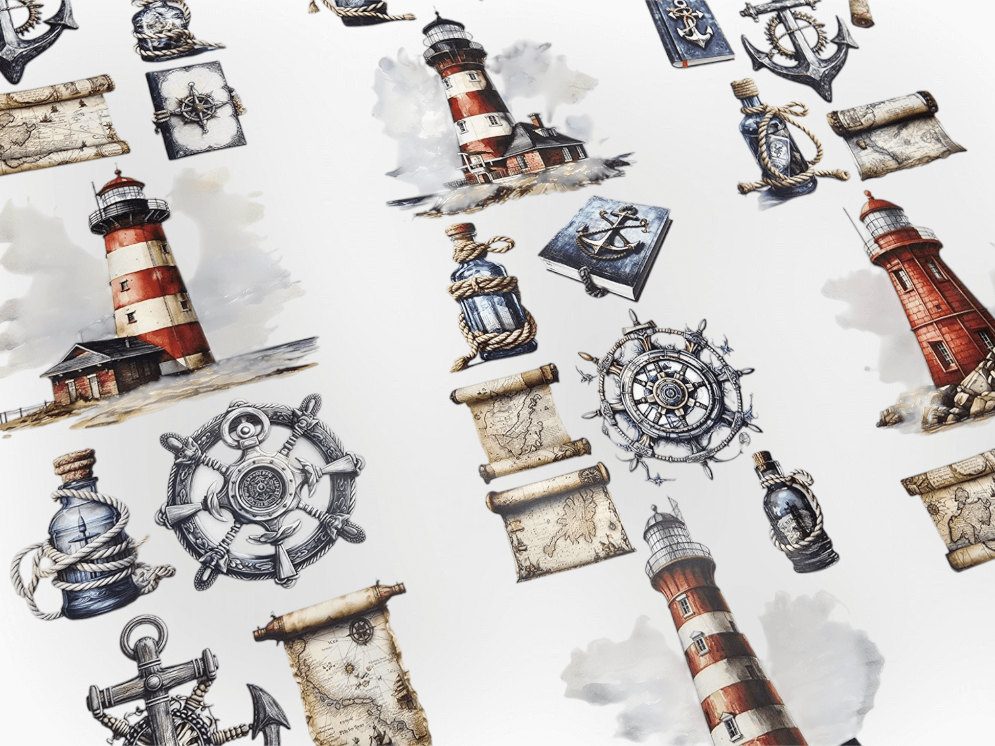 Lighthouse Legends Transparent Tape