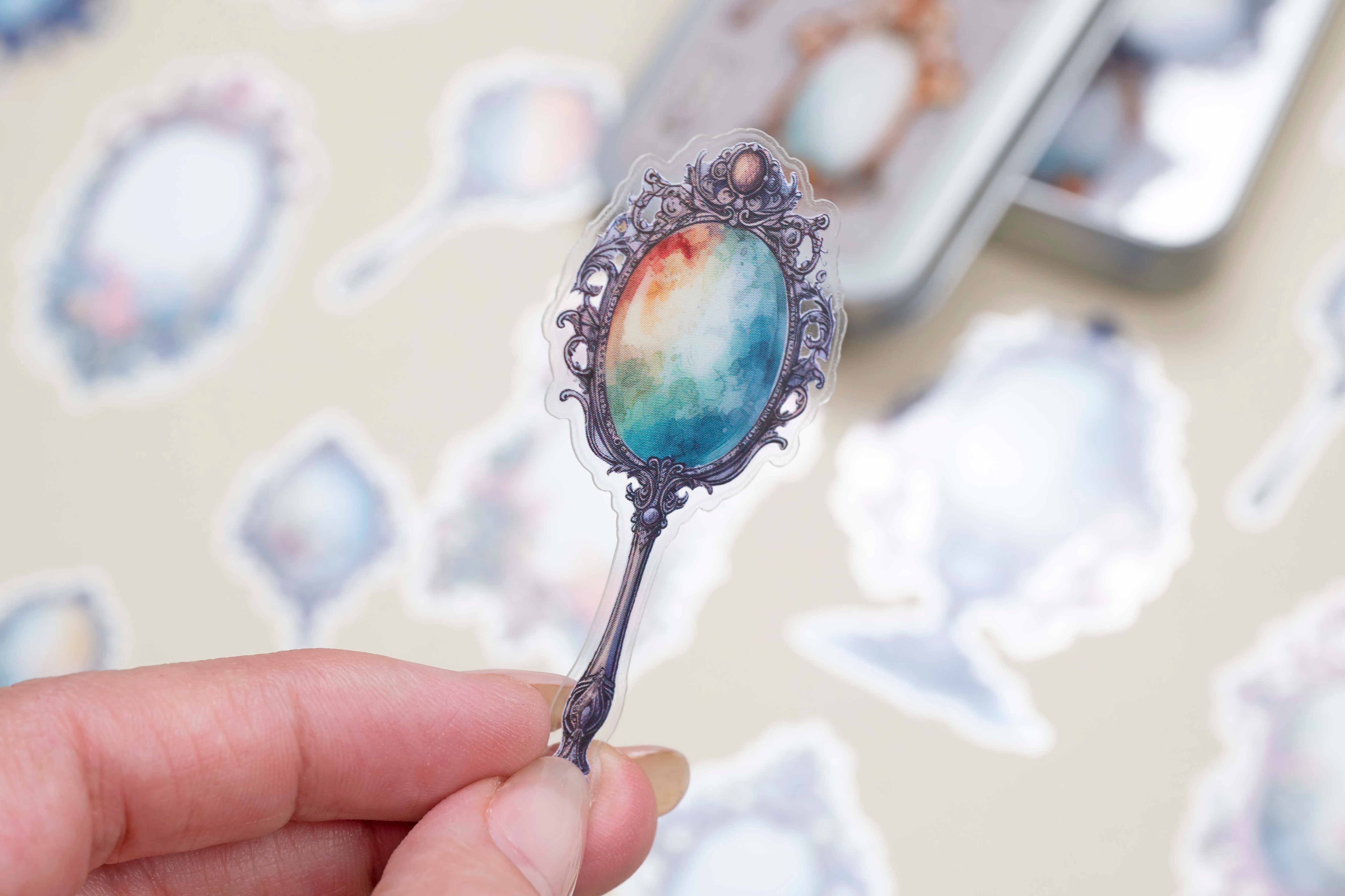 Mirror, Mirror Sticker Tin Box