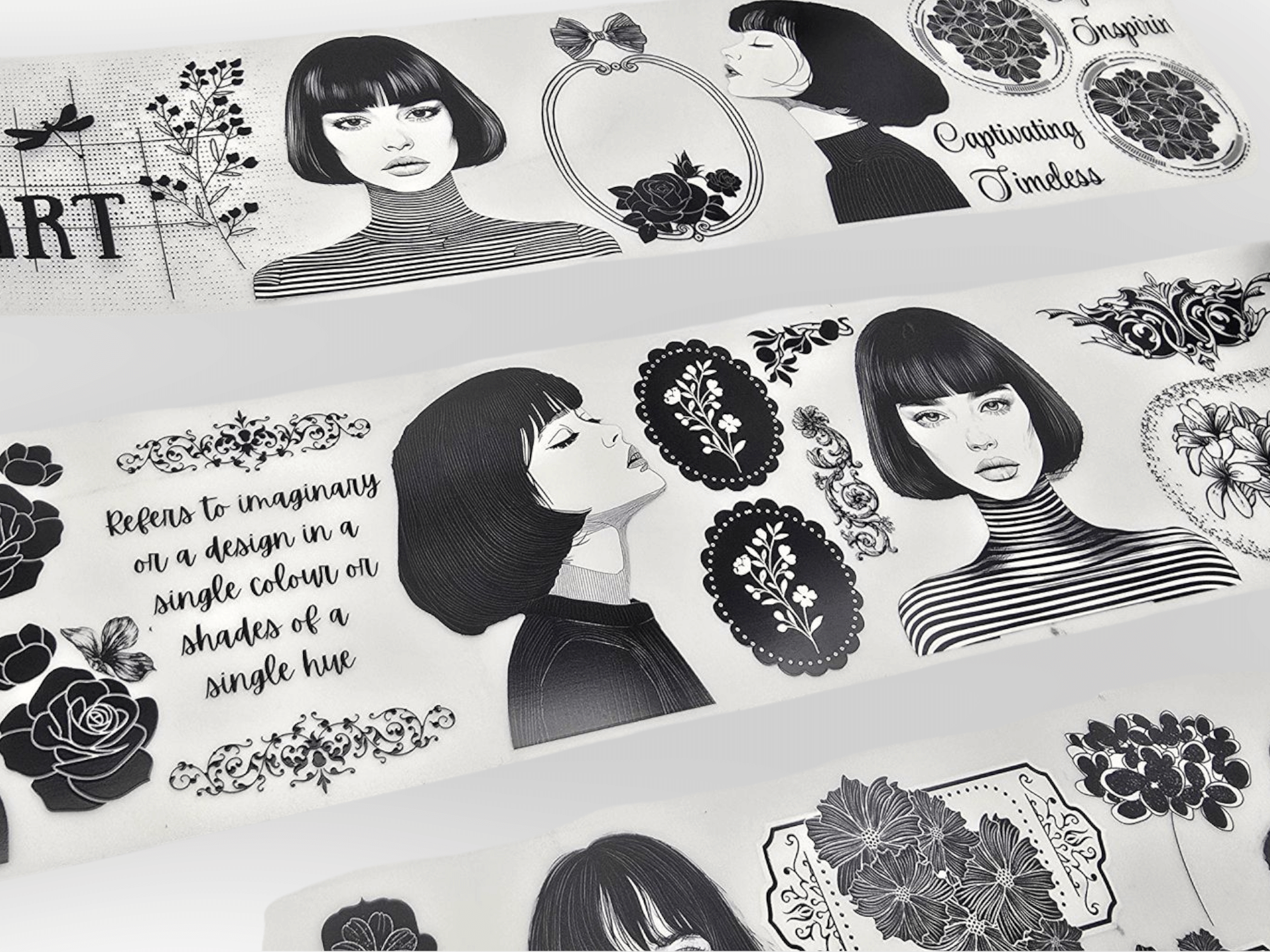 Silent Allure Transparent Tape