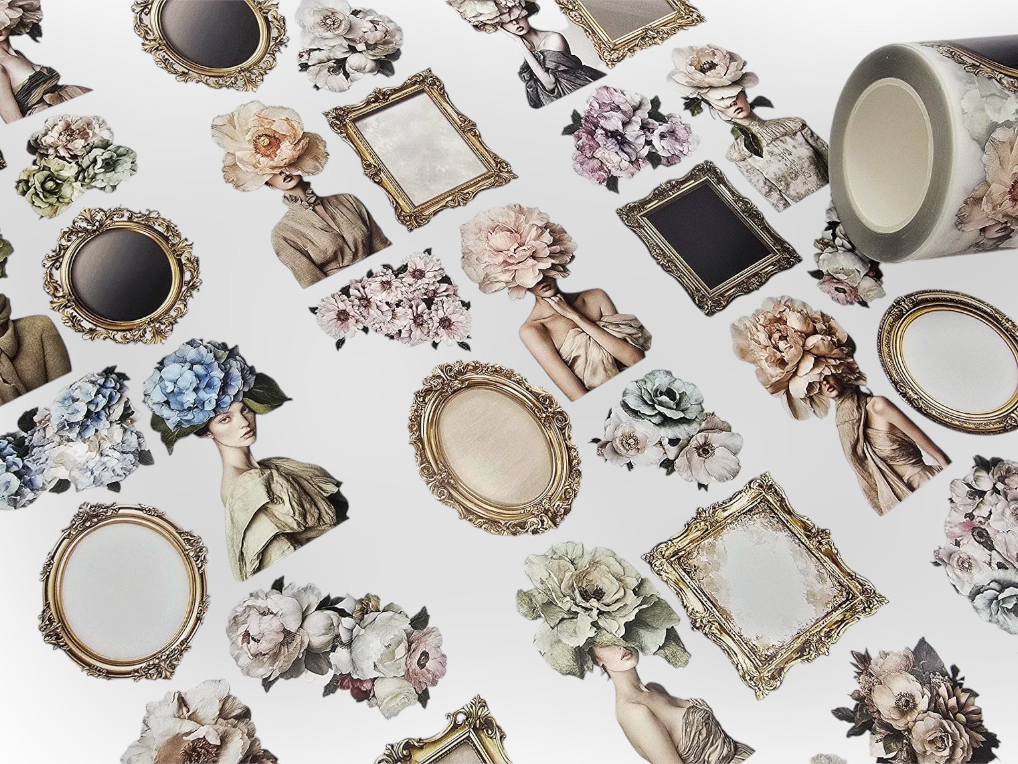 Vintage Meadow Transparent Tape