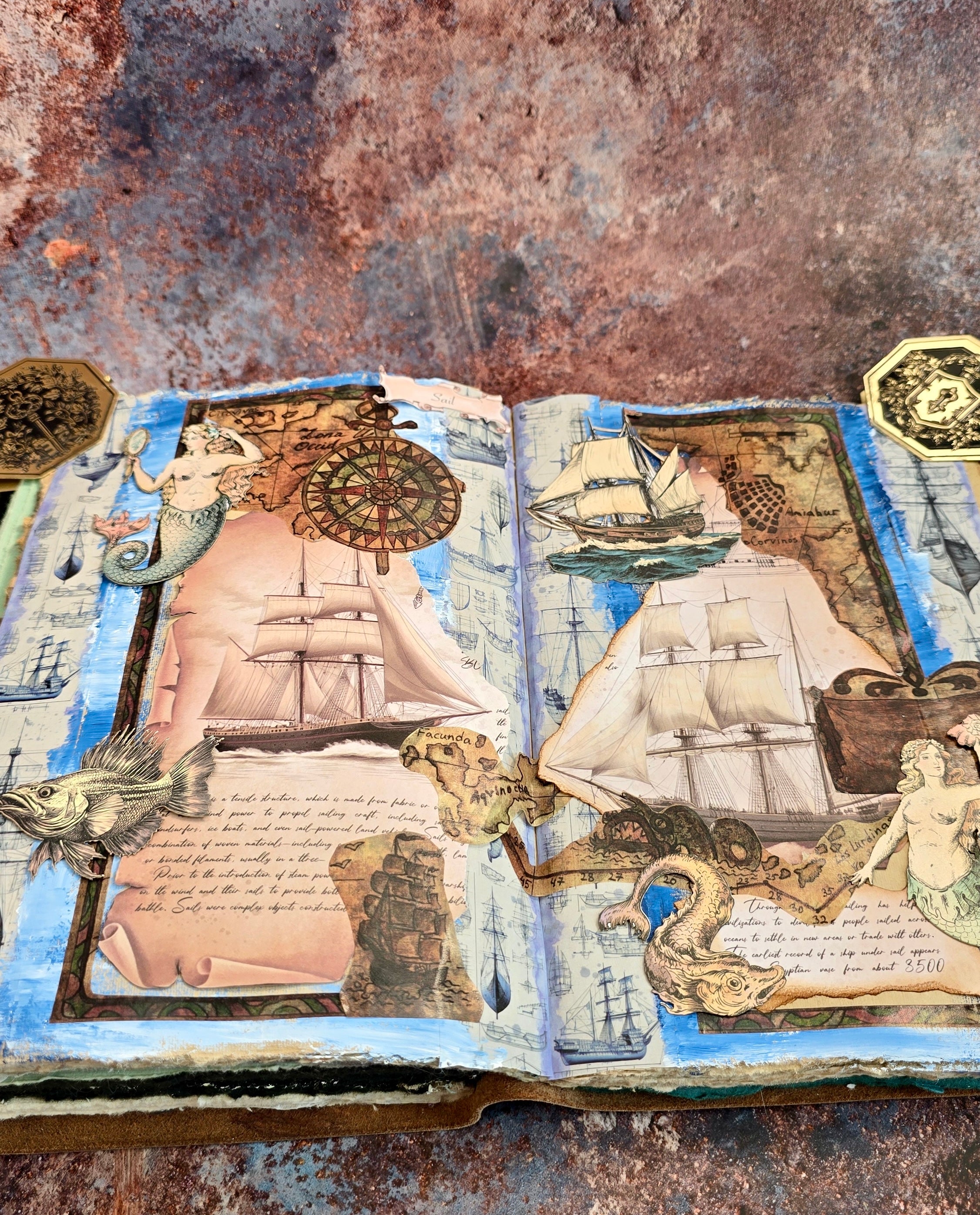 Sailing Ships Paper Set