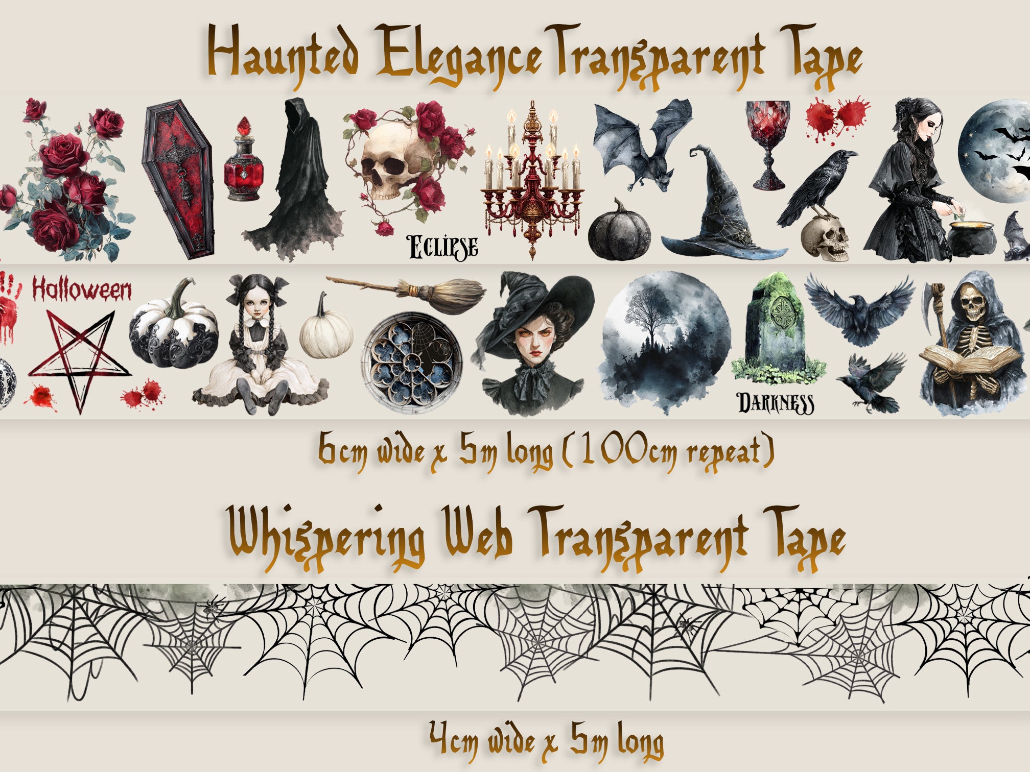 Haunted Transparent Tapes