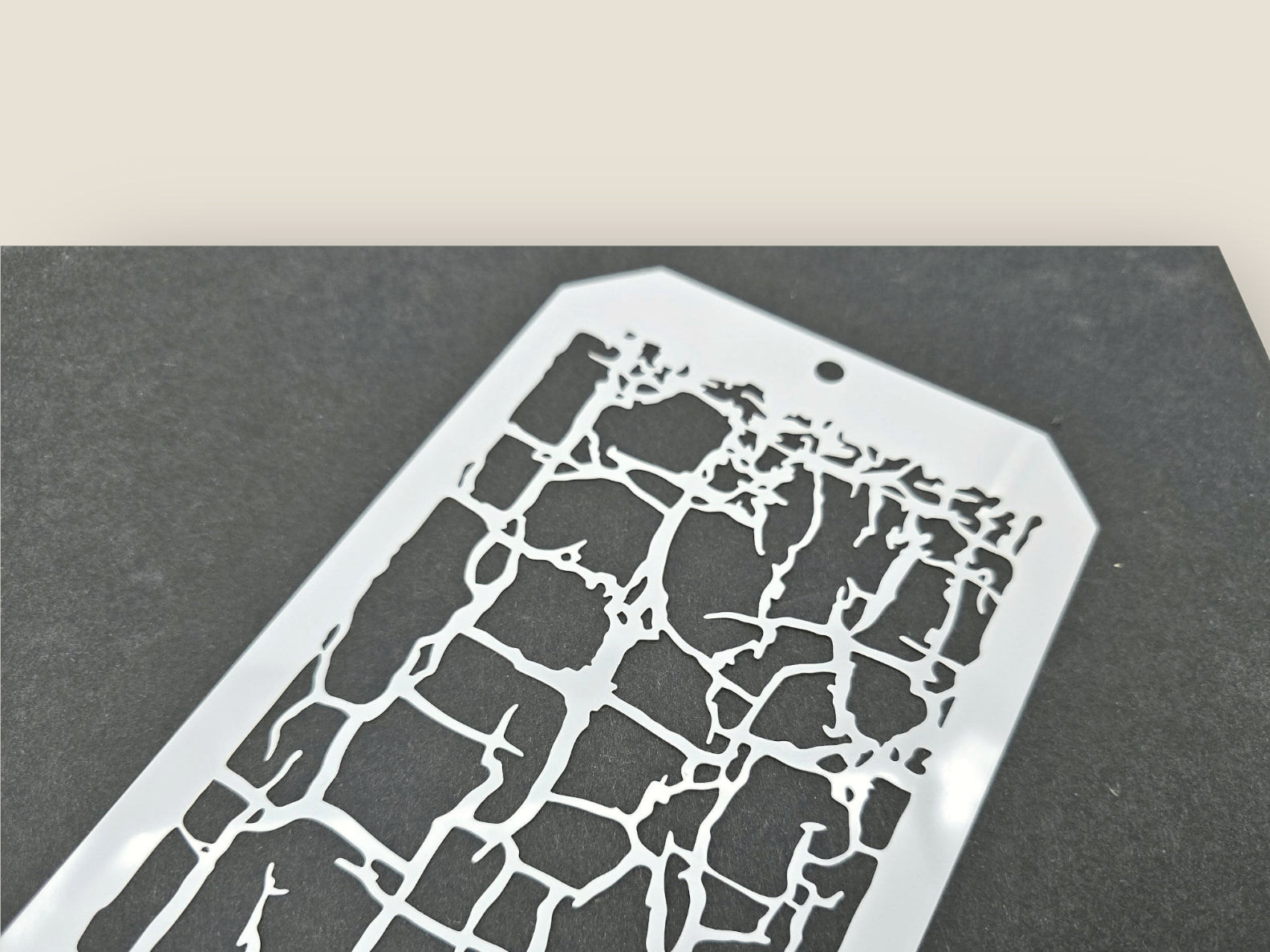 Overgrown Wall Stencil