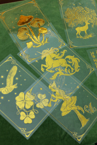 Fairy Gold Sticker Sheets