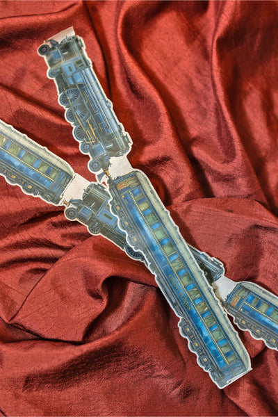 Orient Express Train Cutout Washi Tape