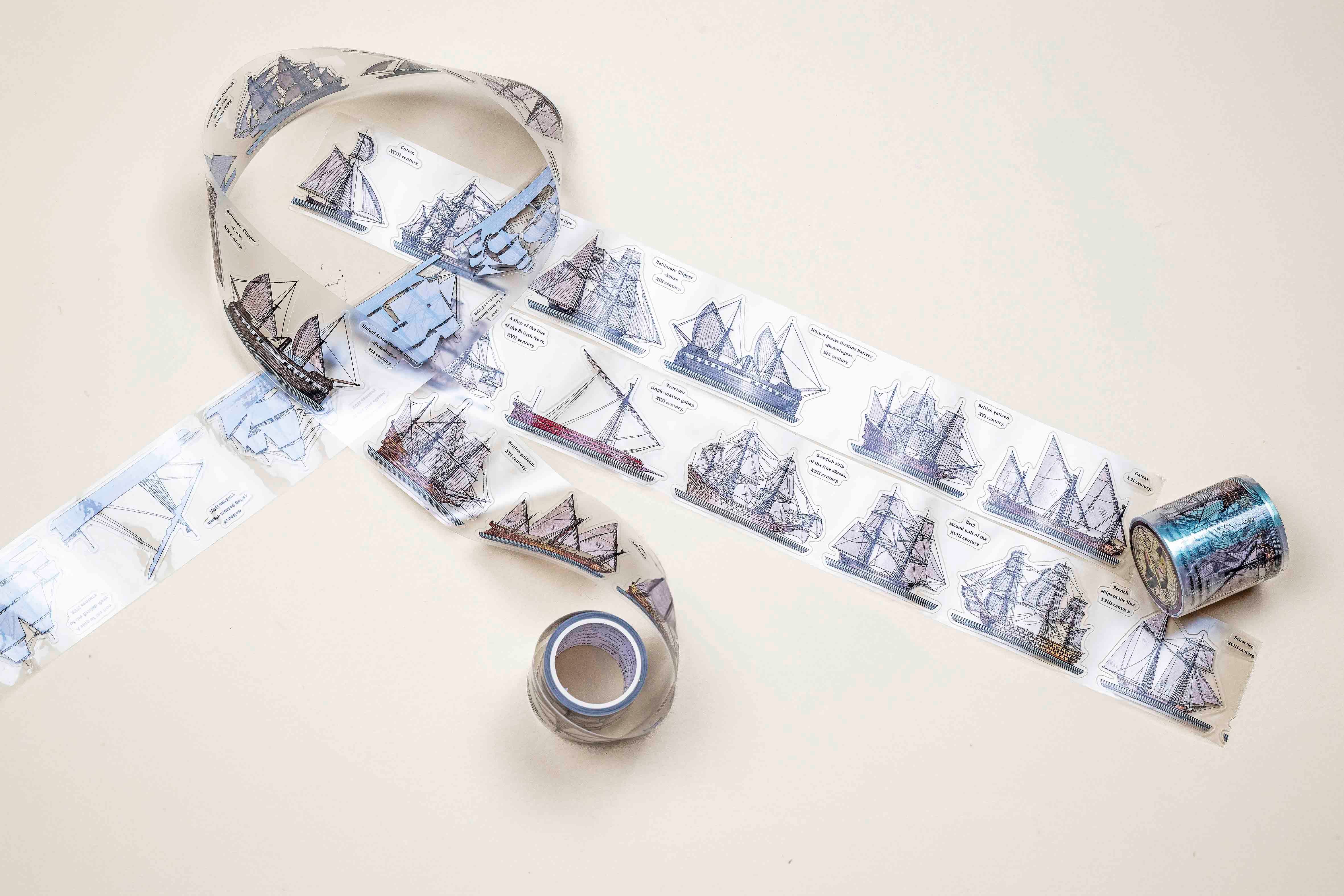 Sailing Ships Transparent Tape