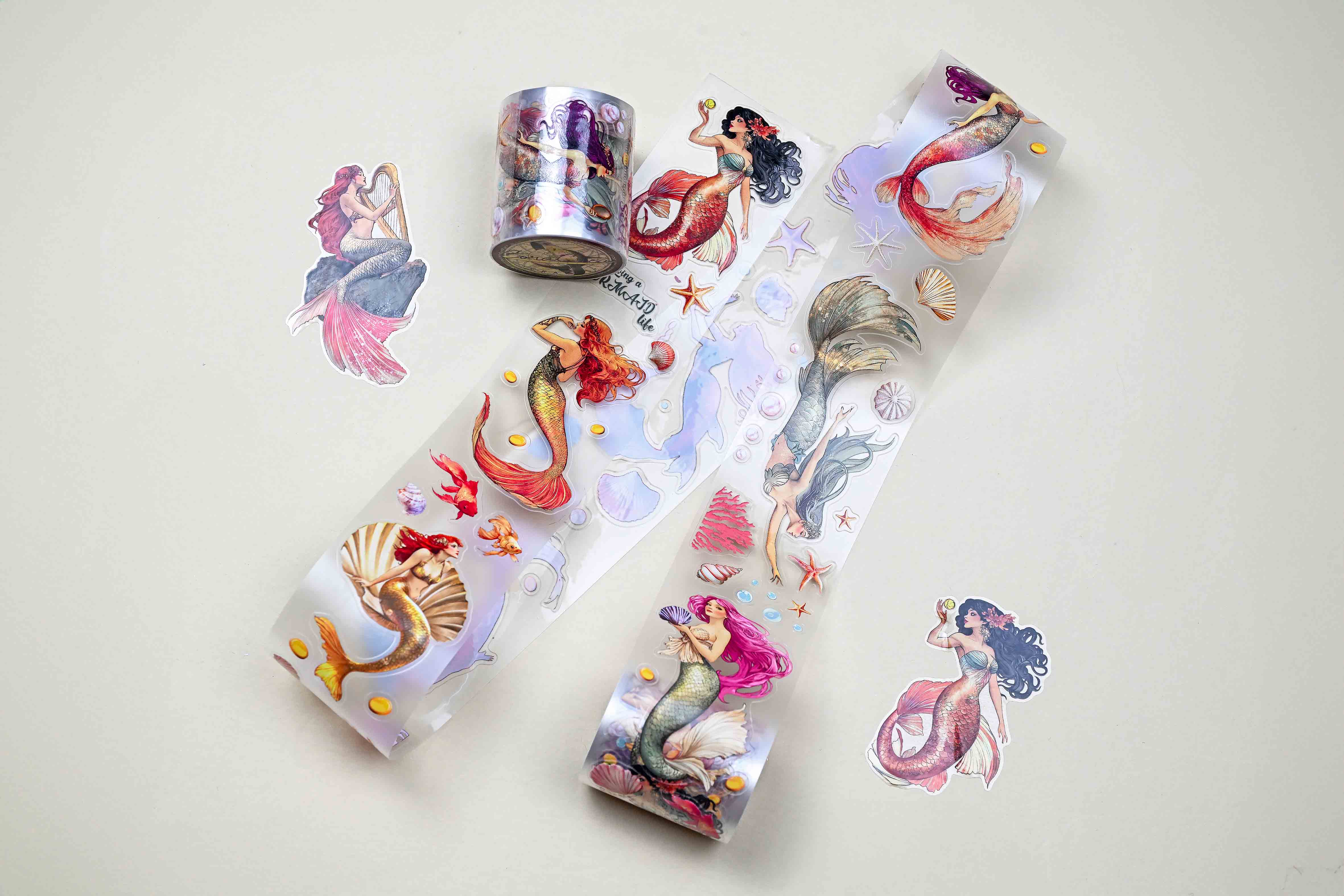 Mermaid Transparent Tape
