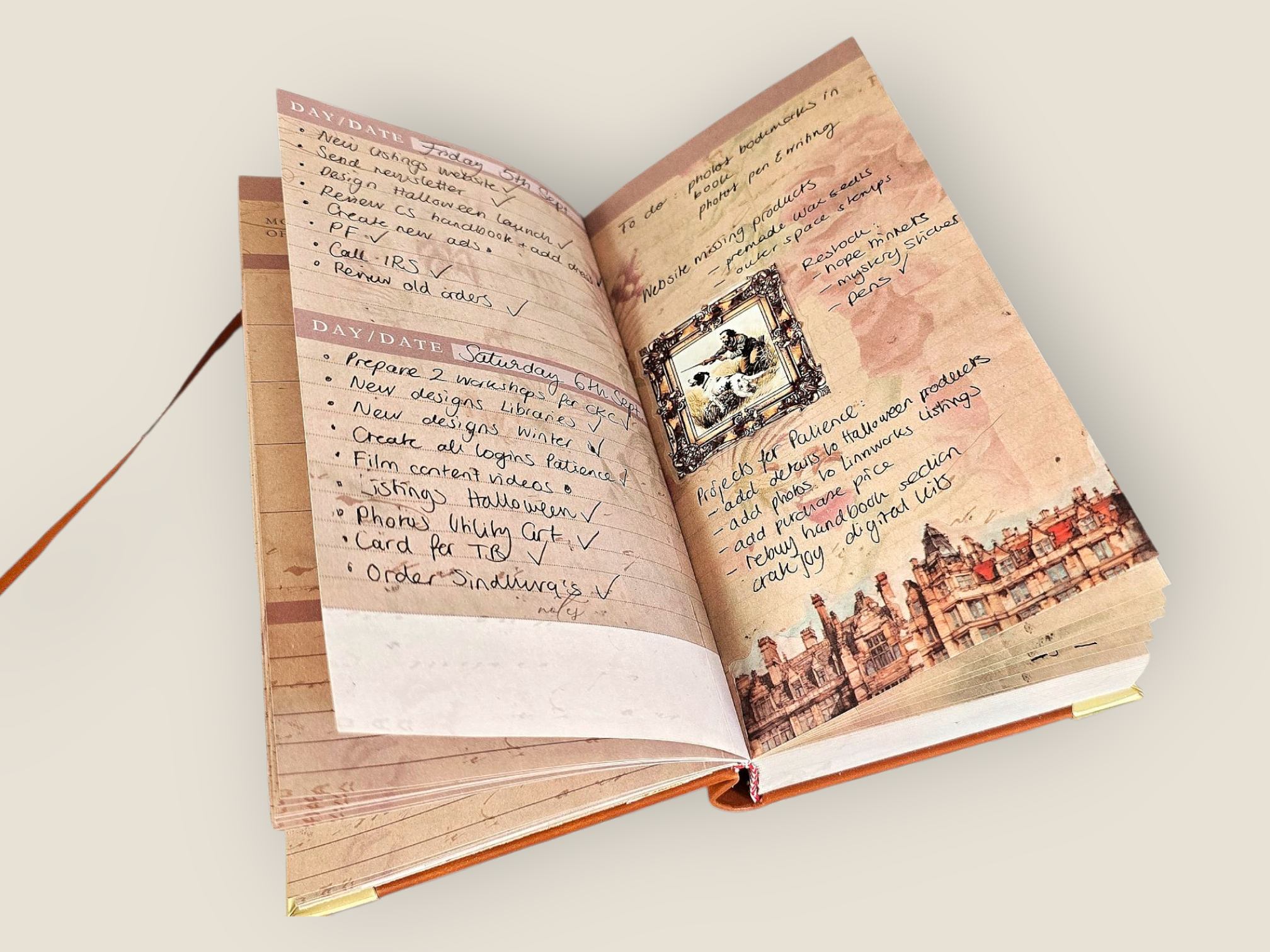 Vintage Planner (Undated)