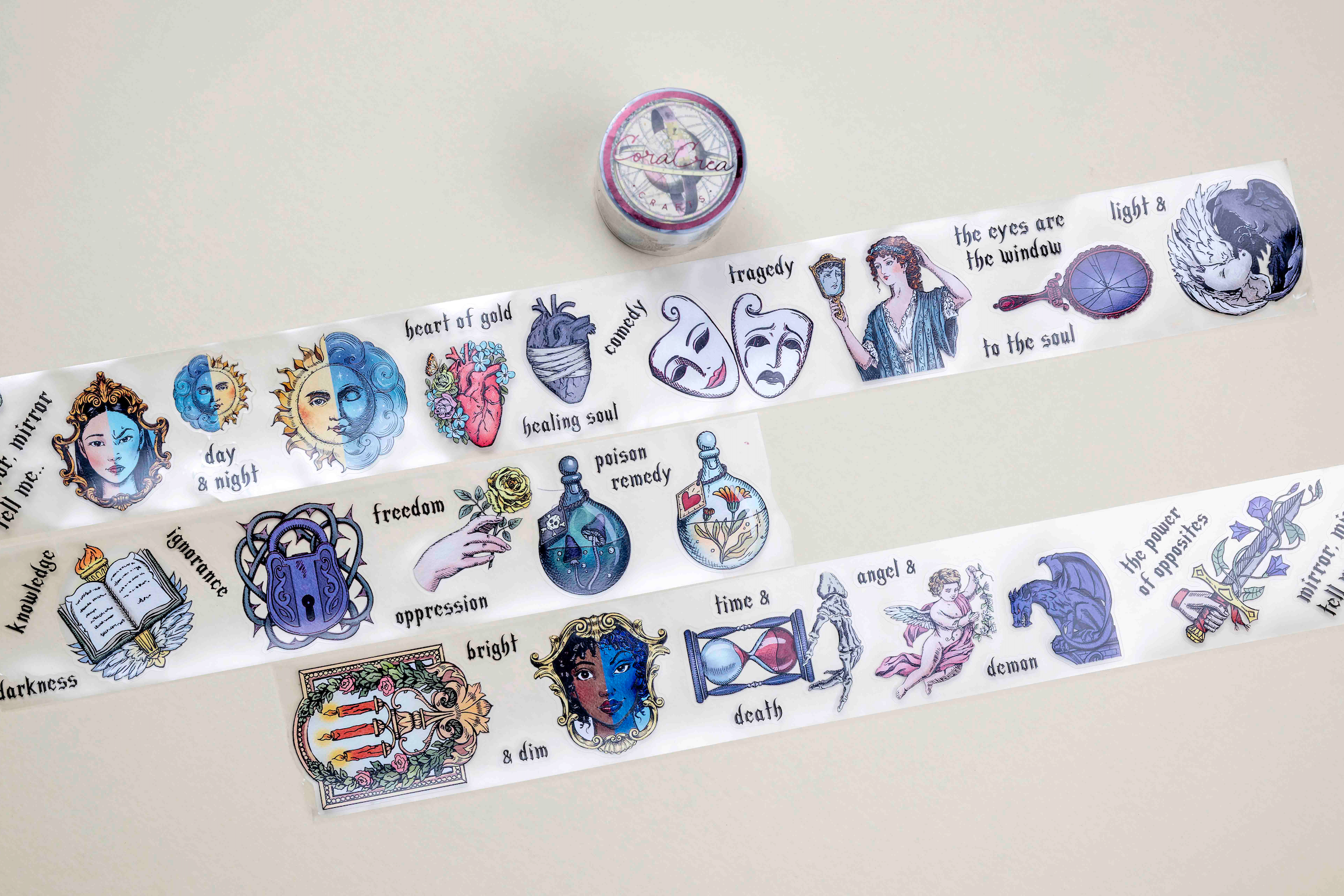 The Power of Opposites Transparent Tape