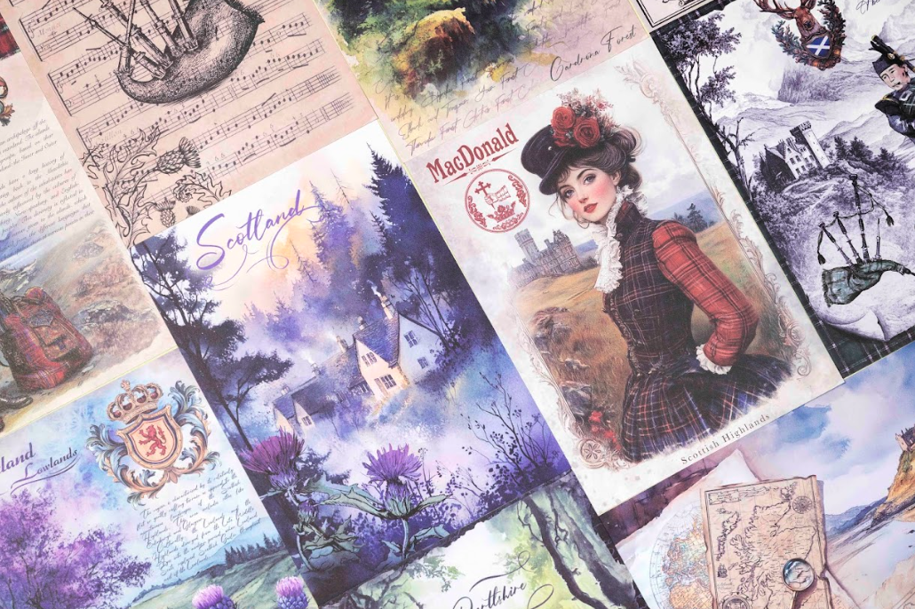 Scotland Paper Set