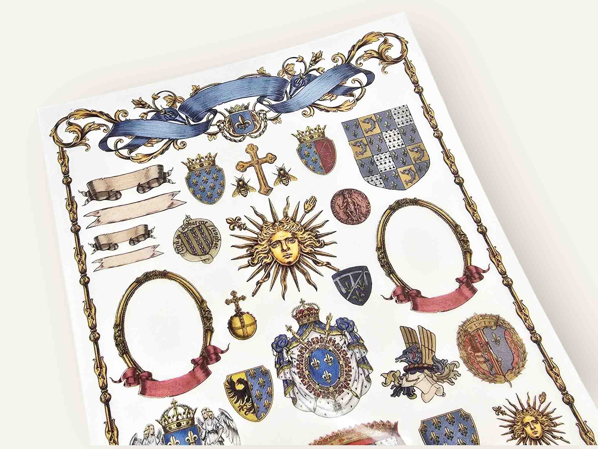 Royal Emblems Transfer Stickers