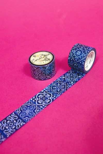 Blue Tiles Washi Tape