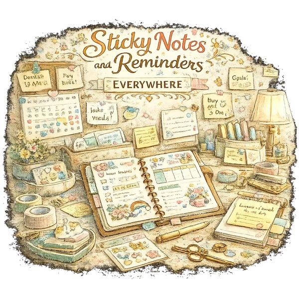 Sticky notes