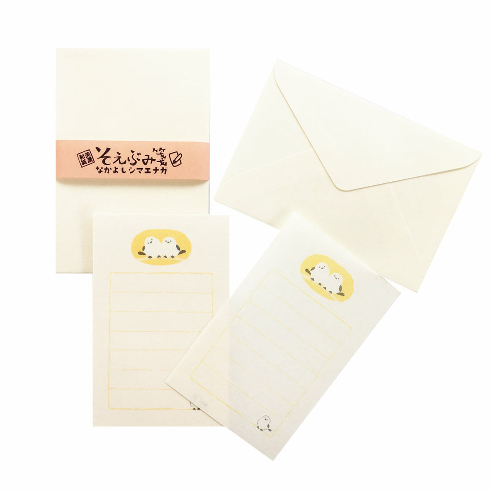 Soebumi Mini Letter Set - Friendly Long-Tailed Tit