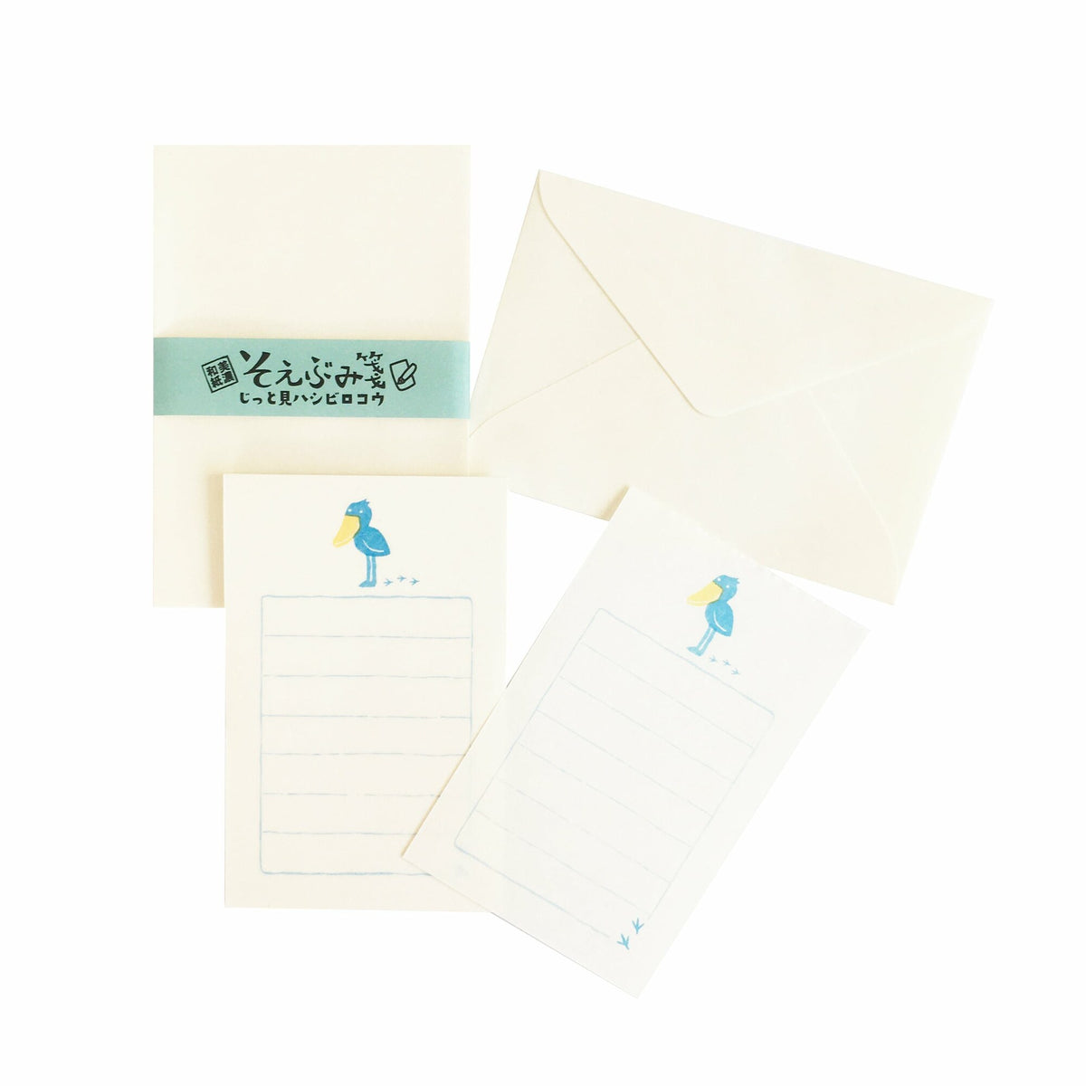Soebumi Mini Letter Set - Watching Shoebill