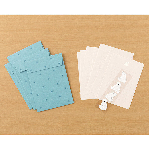 Polar Bear Letter Set with Stickers
