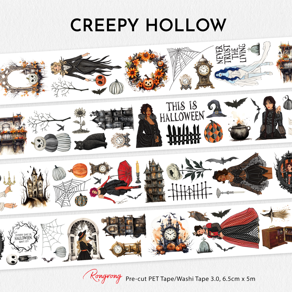 Creepy Hollow Pre-cut PET Tape [3.O]