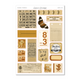 Orange Ephemera • Trinkets & Tidbits Sticker Sheet