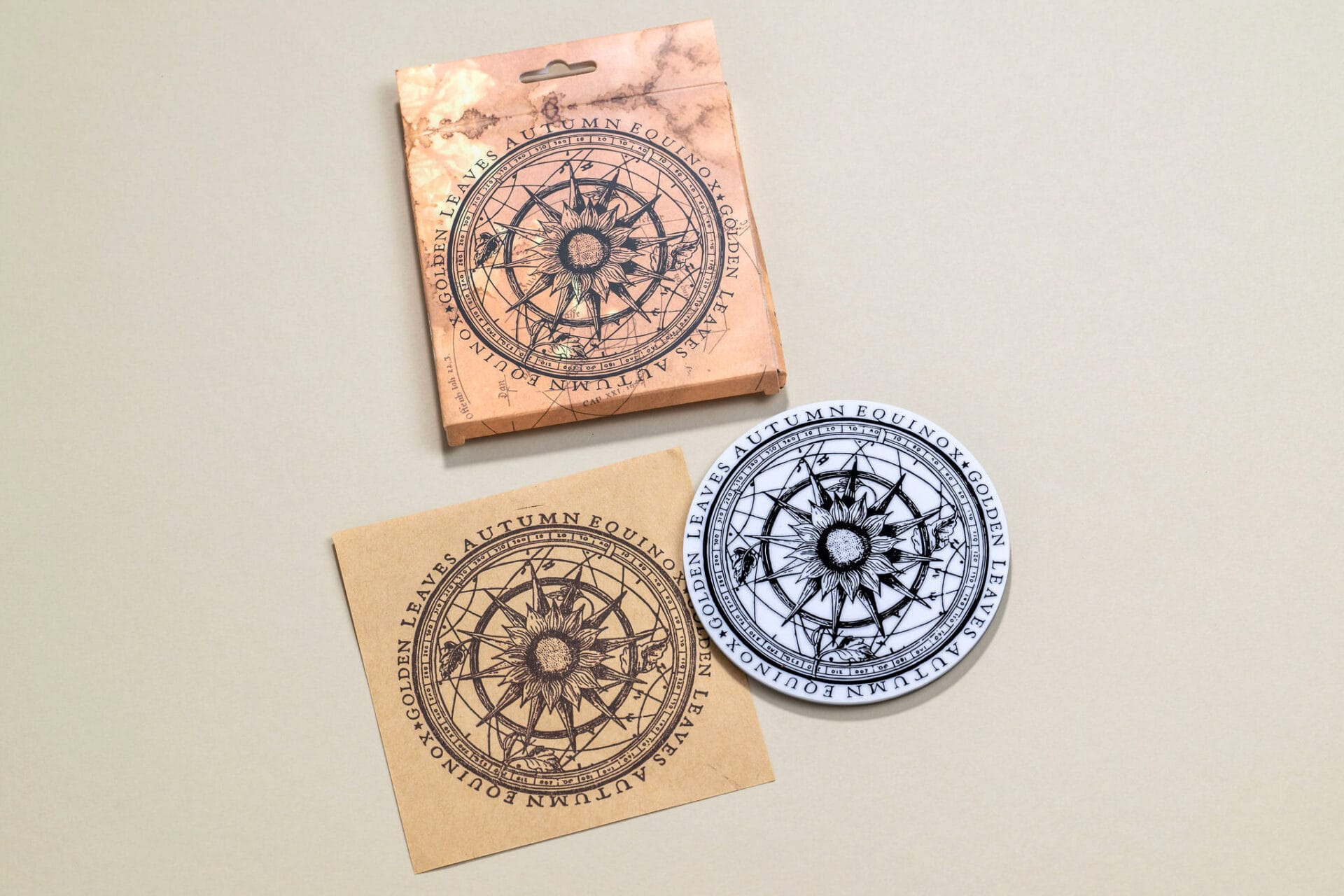 Autumn Equinox Foam Stamp