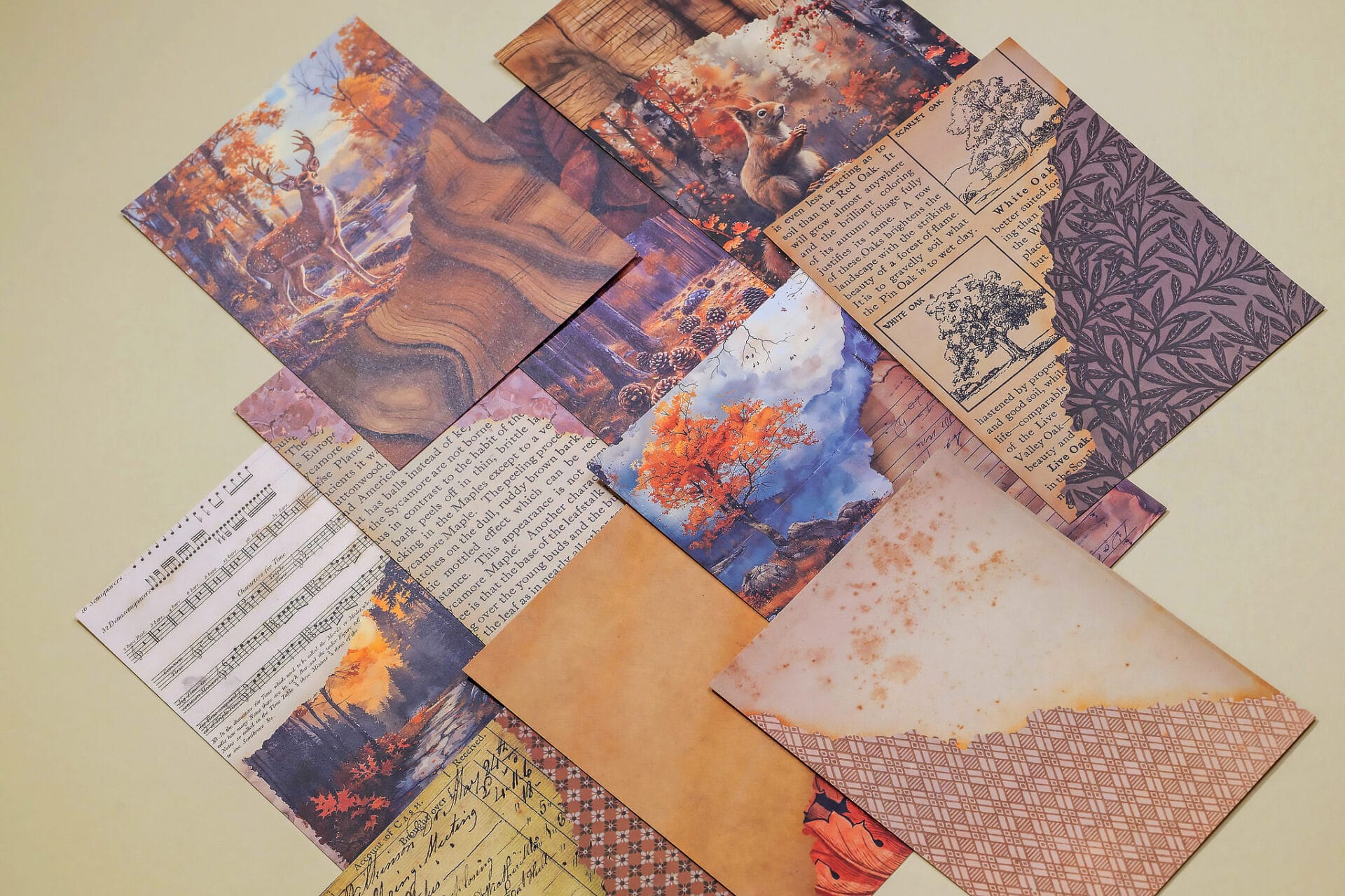 Dual Autumn Paper Set