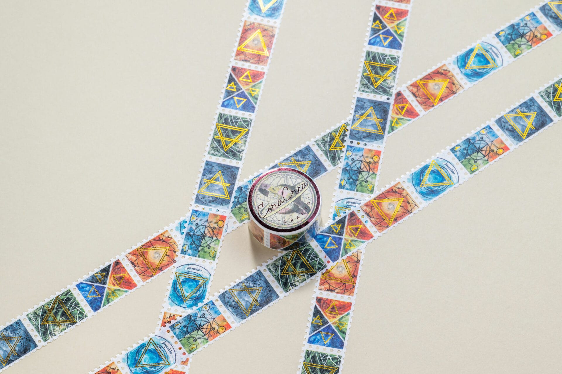 4 Elements Foil Stamp Washi Tape