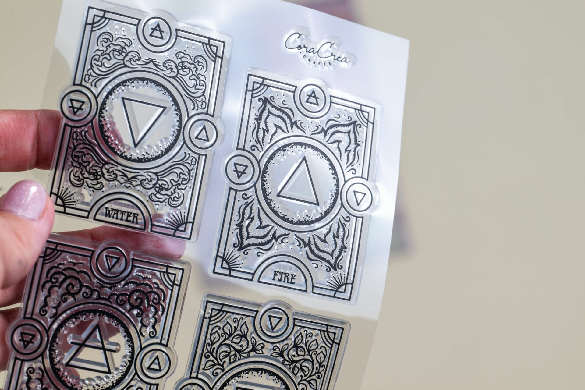 4 Elements Clear Stamp