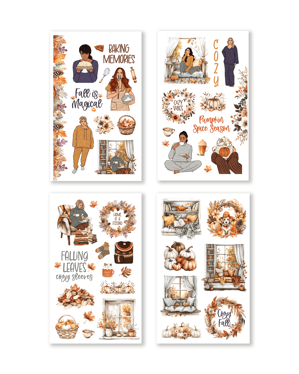 Cozy Fall Sticker Book