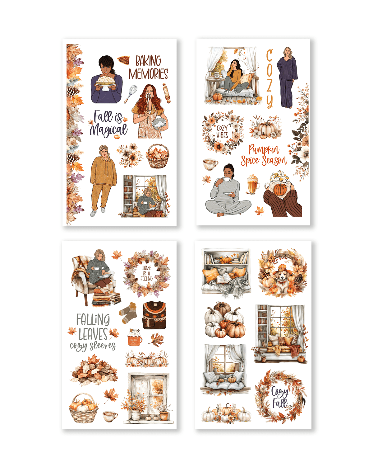 Cozy Fall Sticker Book