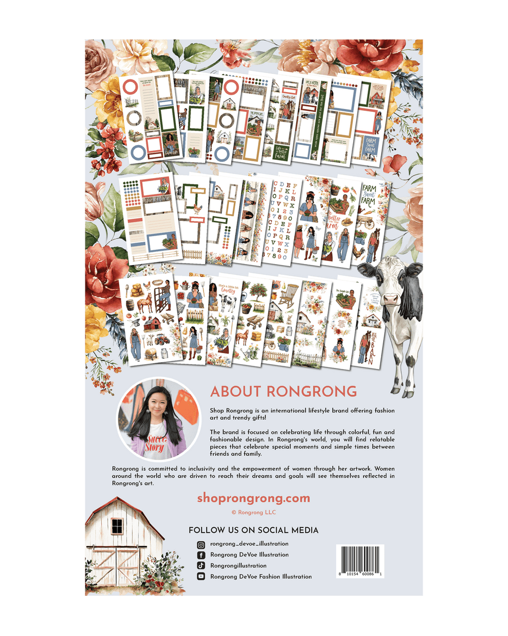 Country Charm Sticker Book