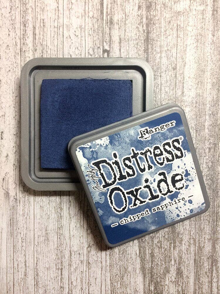 Tim Holtz Distress® Oxide® Ink Pad Chipped Sapphire