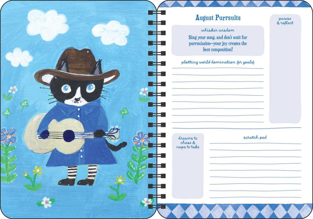 Diary of a Domestic Cat 2027 Monthly/Weekly Planner