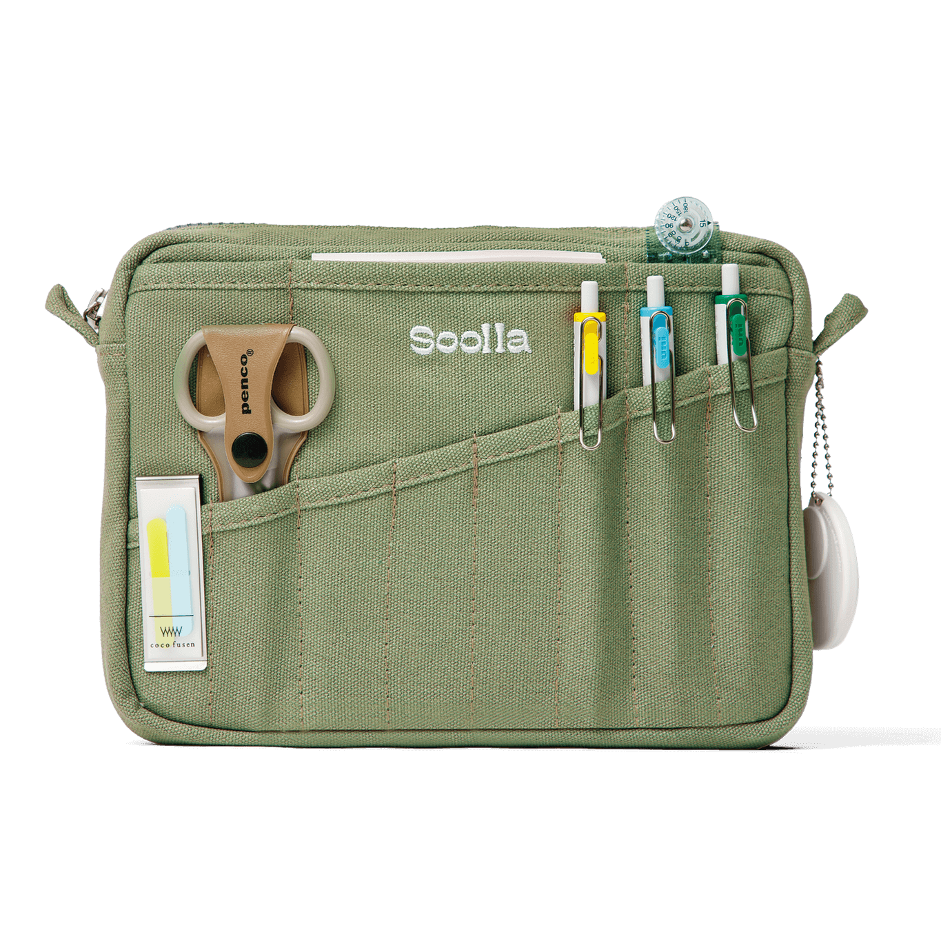 Soolla® Studio Pouch, Graphite (Stationery Pouch)