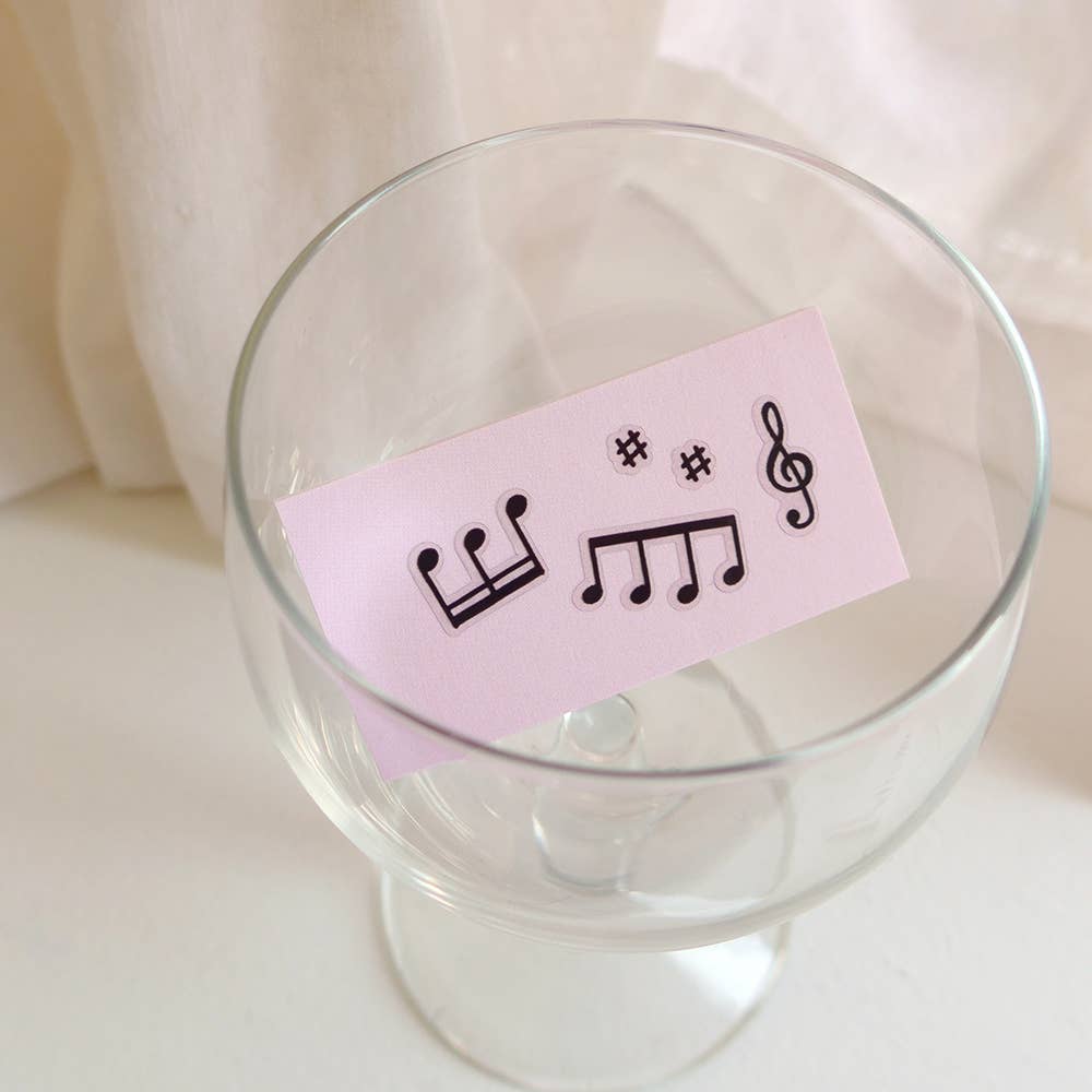 Suatelier Umm umm umm Music Notes Stickers