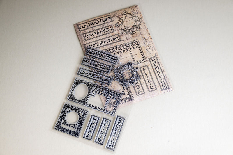 Pharmacy Clear Stamps