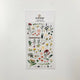 Daily Deco Stickers flower letter