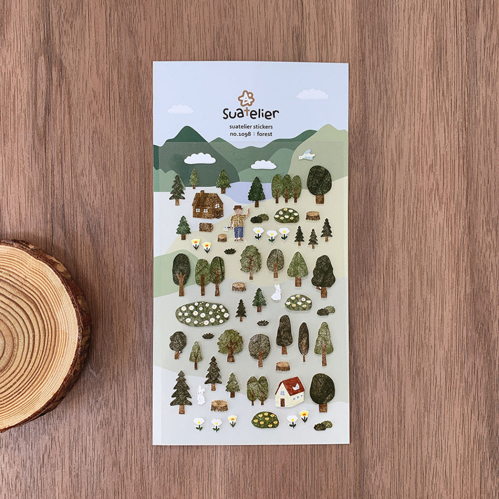 Daily Deco Stickers forest