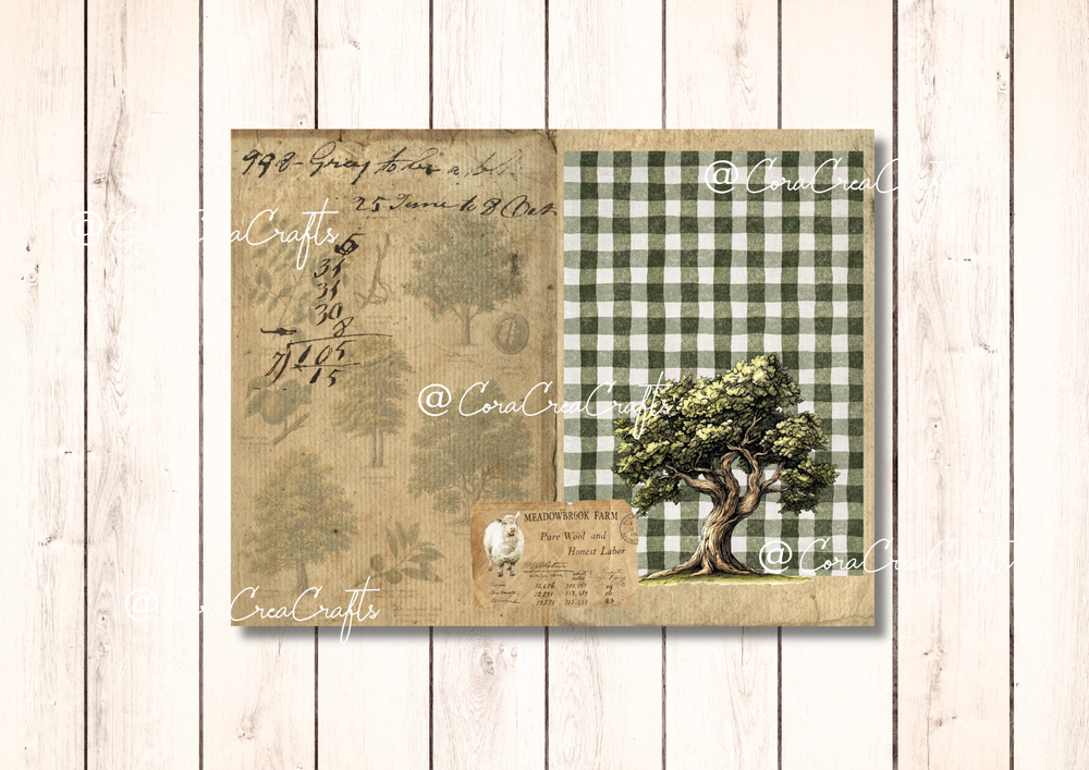 Garden & Farm Life Digital Journal Kit