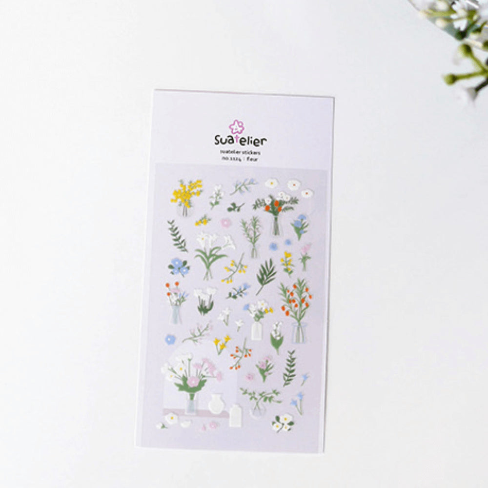 Daily Deco Stickers fleur