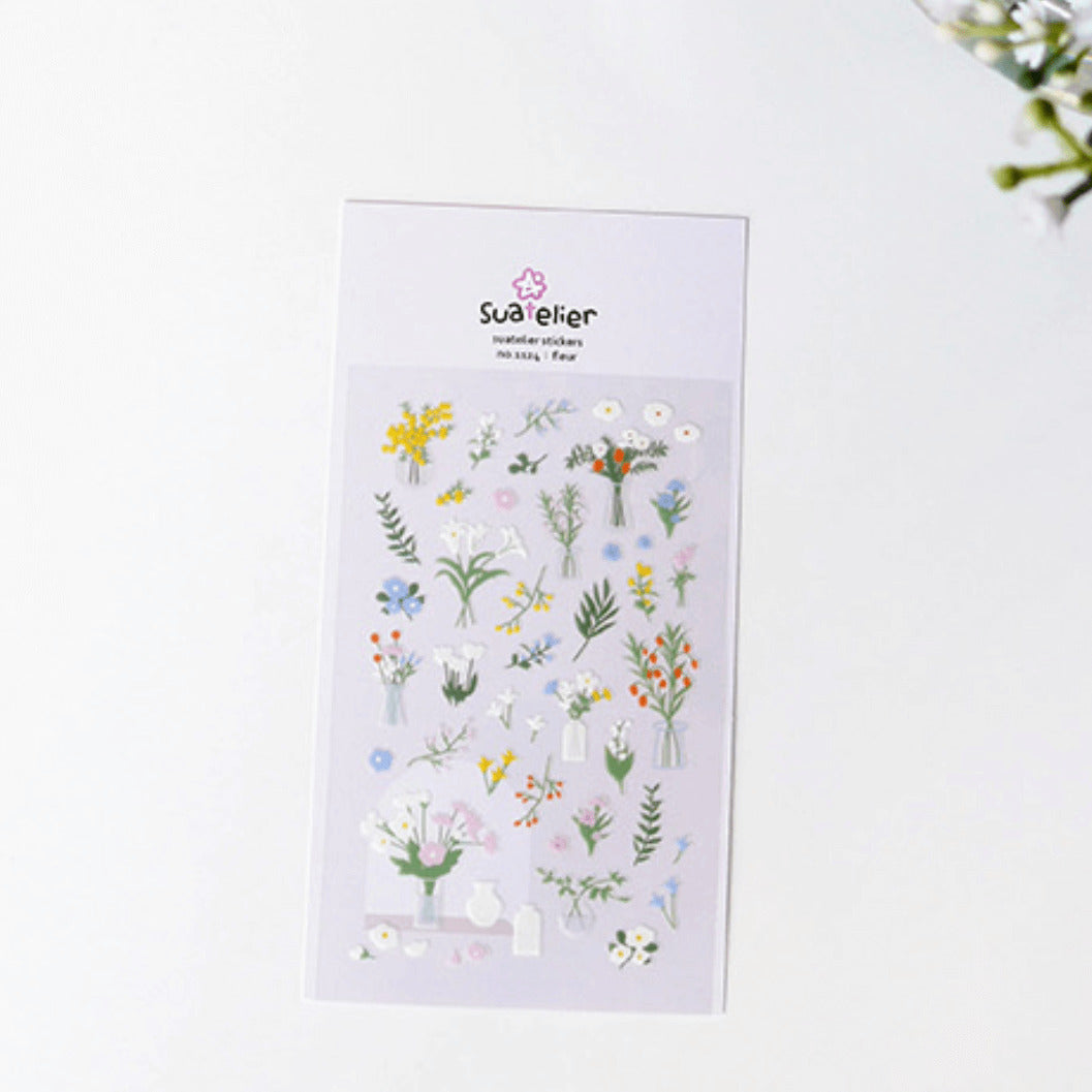 Daily Deco Stickers fleur